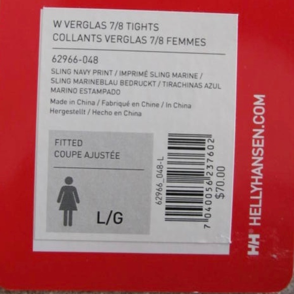 Helly Hansen 7/8 Leggings Size Large - Picture 12 of 13